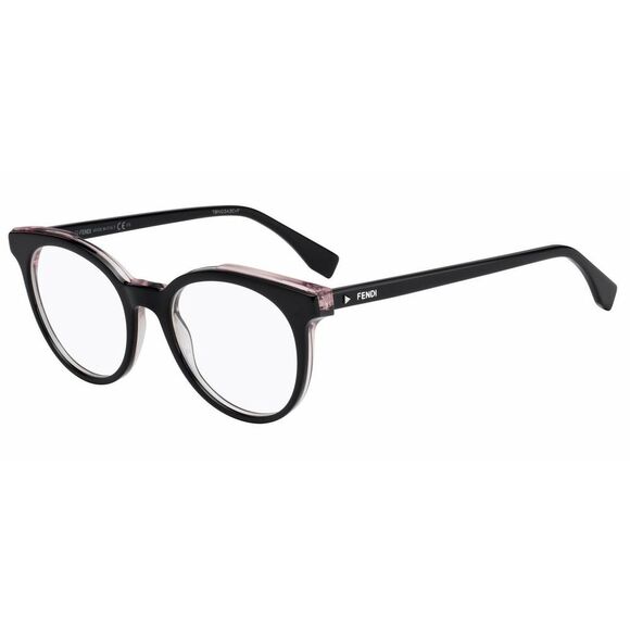 NWT FENDI FF0249 80719 Black Eyeglasses - Picture 1 of 4